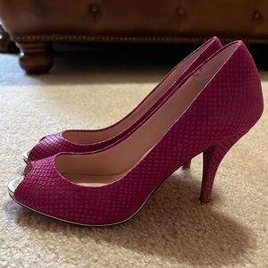 Betsy Johnson Purple Heels